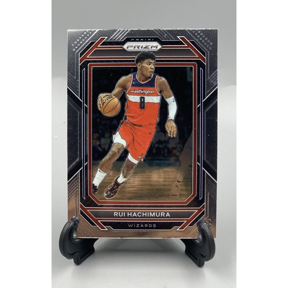 2022-23 Panini Prizm Basketball Base Card Rui Hachimura #190 Wizards Lakers